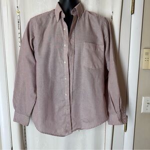 Vintage Bloomingdale's Men's Pinstriped Shirt